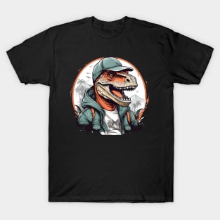 dino t-rex camping T-Shirt